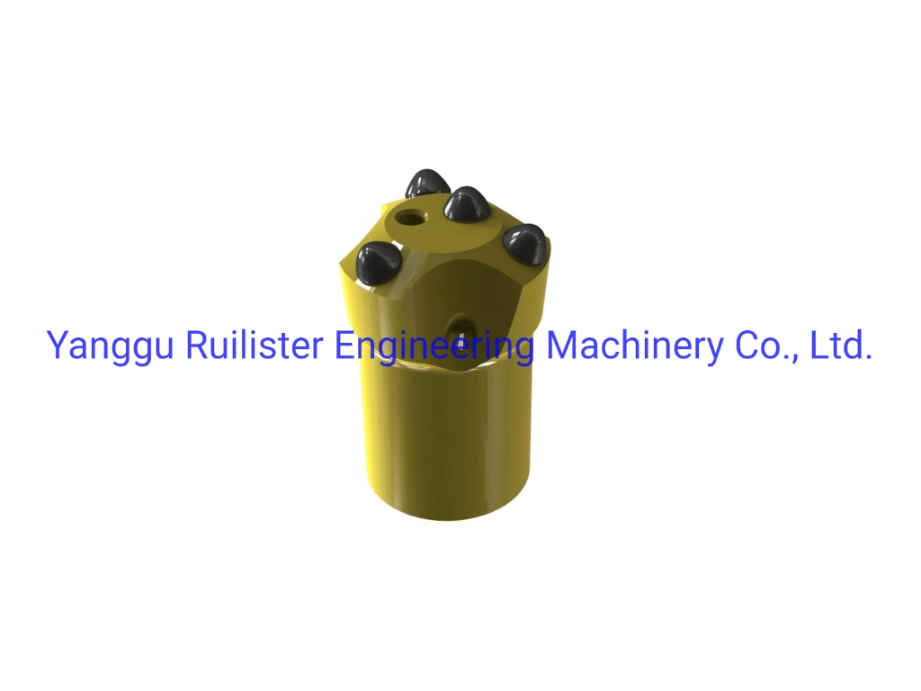 Button carburo de tungsteno brocas con Retrac de rosca Taper St68 Brocas de botón perforadoras