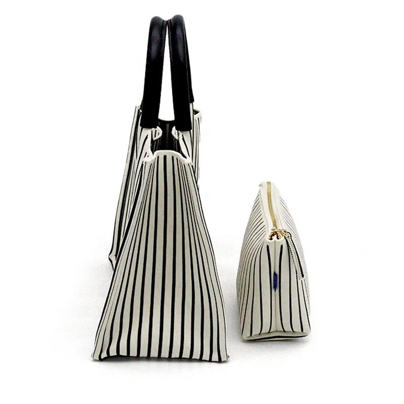 2023 Fashionable Stripe Design Handbags for Women