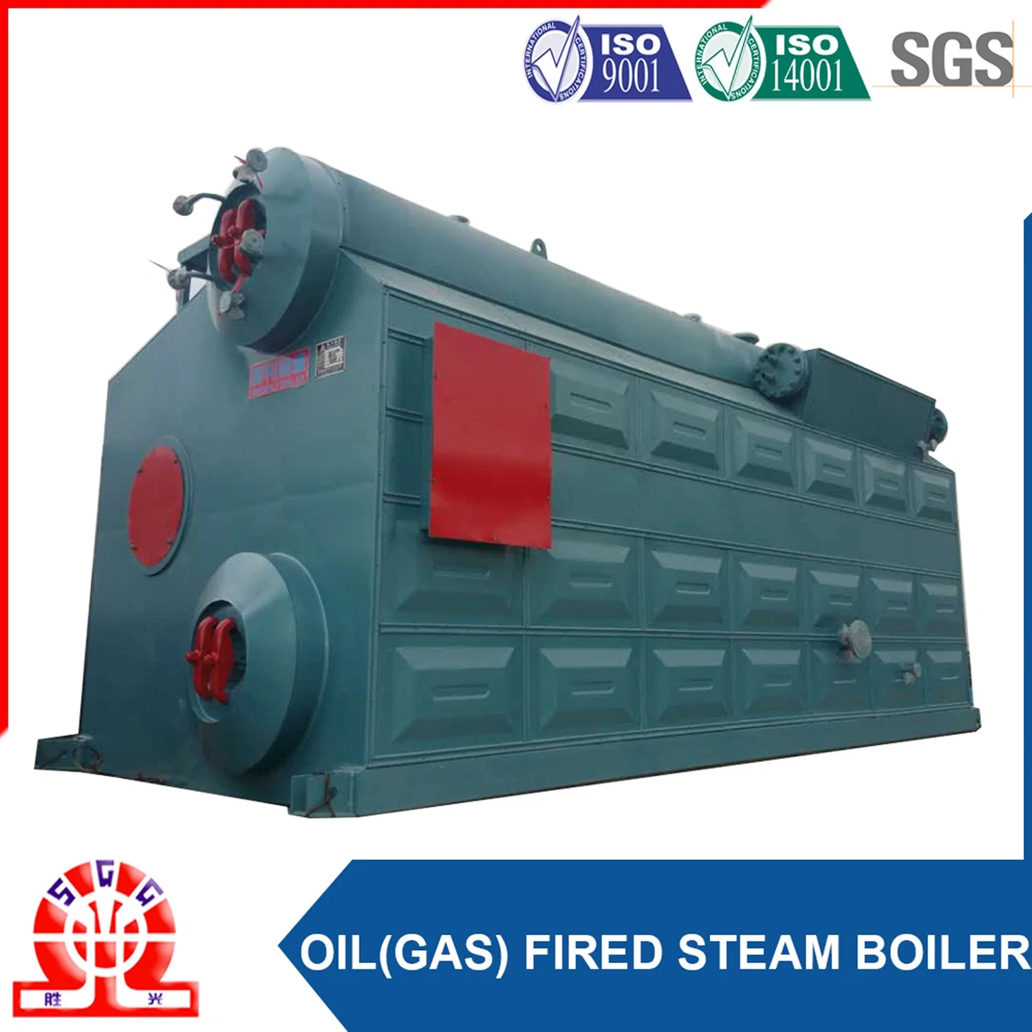 Double Drum Gas (oil) Fired Automatic Boiler Steamer