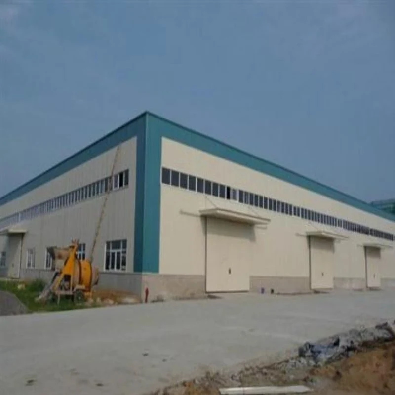 Warehouse Factory Bridge Warehouse Hotel Building Prefabricated Steel Structure with High Quality