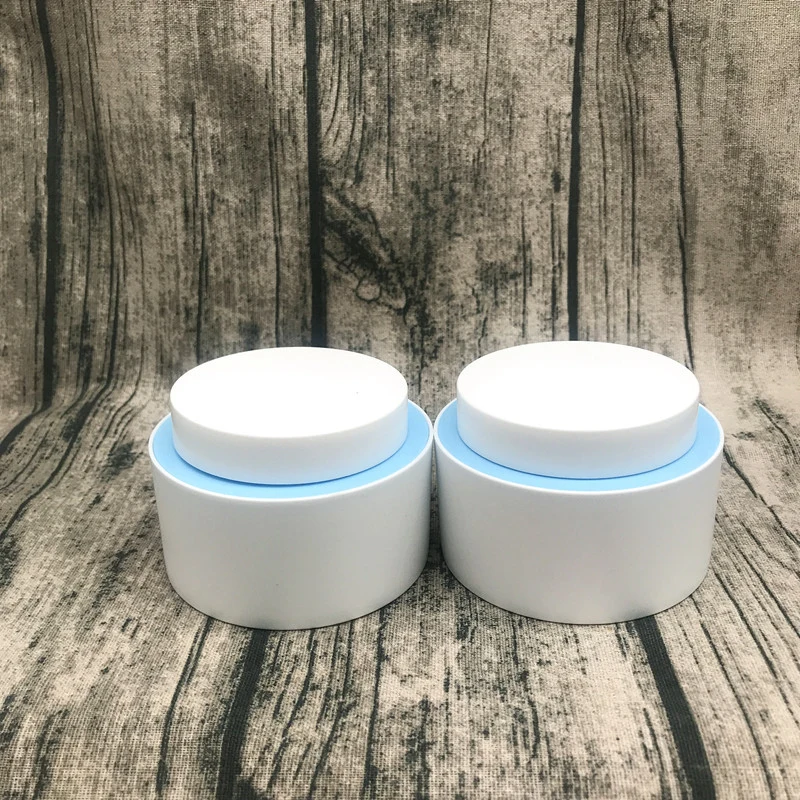 30/50/100/150g de crema maquillaje Jar Jar Jar de plástico de extracción de emulsión de paquete de plástico