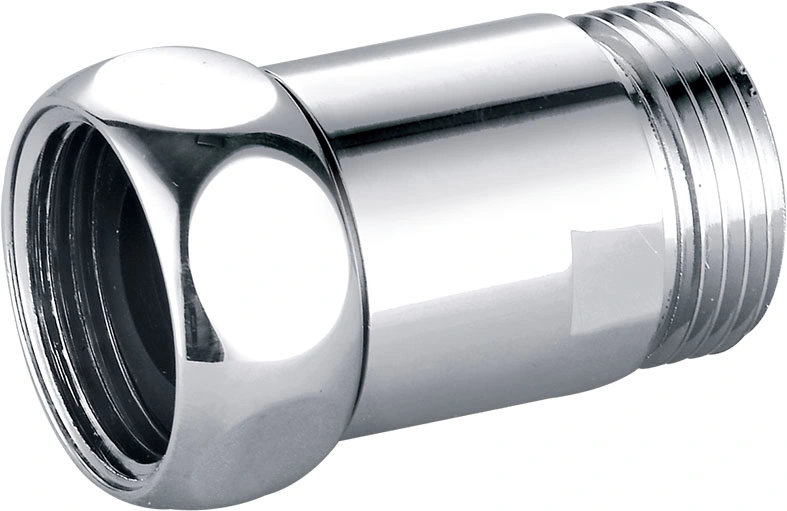 Naiture Brass 1/2" IPS Female Threaded Pipe Fitting Coupling, Chrome Finish