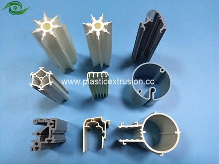 PVC ABS HIPS PC Plastic Extrusion Profiles for Retailing & Construction