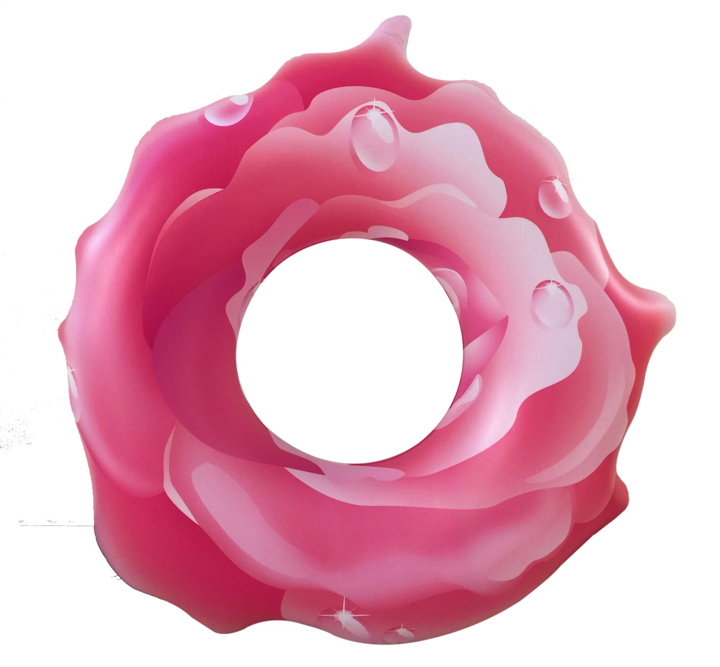 Piscina de PVC inflable exterior con rosas flotar Swim Ring Tube Jugar Juguetes