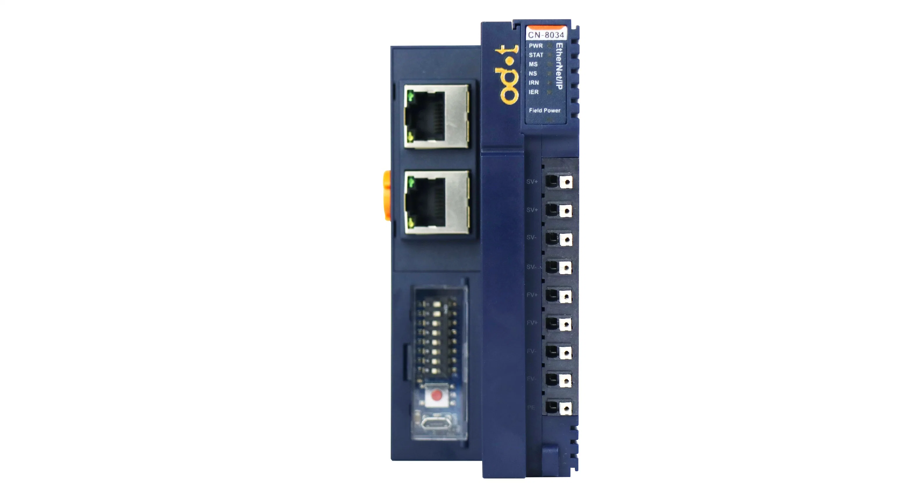 Ethernet/IP Network Adapter for PLC Solution, 32 Slots, Max. 504 Bytes Input, Max. 504 Bytes Output