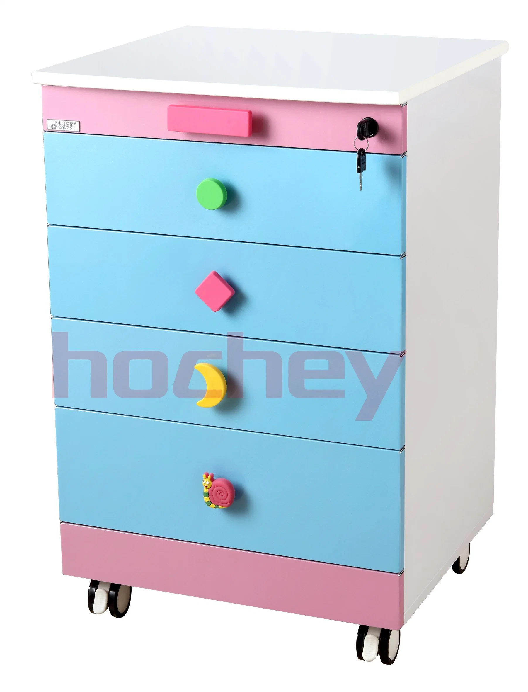 Dental 4 Tier Kids Cabinets Medical Mobile Furniture Dental Furniture Cabinets Teeth Trolleys Mobile Cabinets Laboratory Dental Units