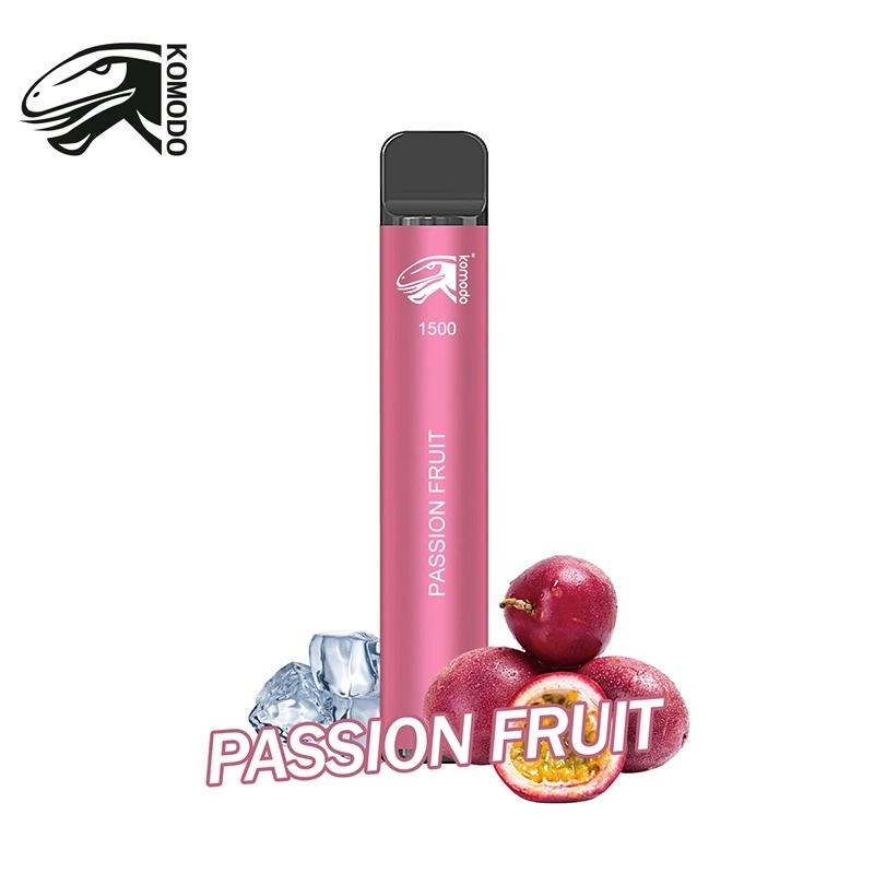 2022 Komodo Fruit Flavor Disposable/Chargeable Vaporizer Pen 1500 Puffs Electronic Cigarette Vape