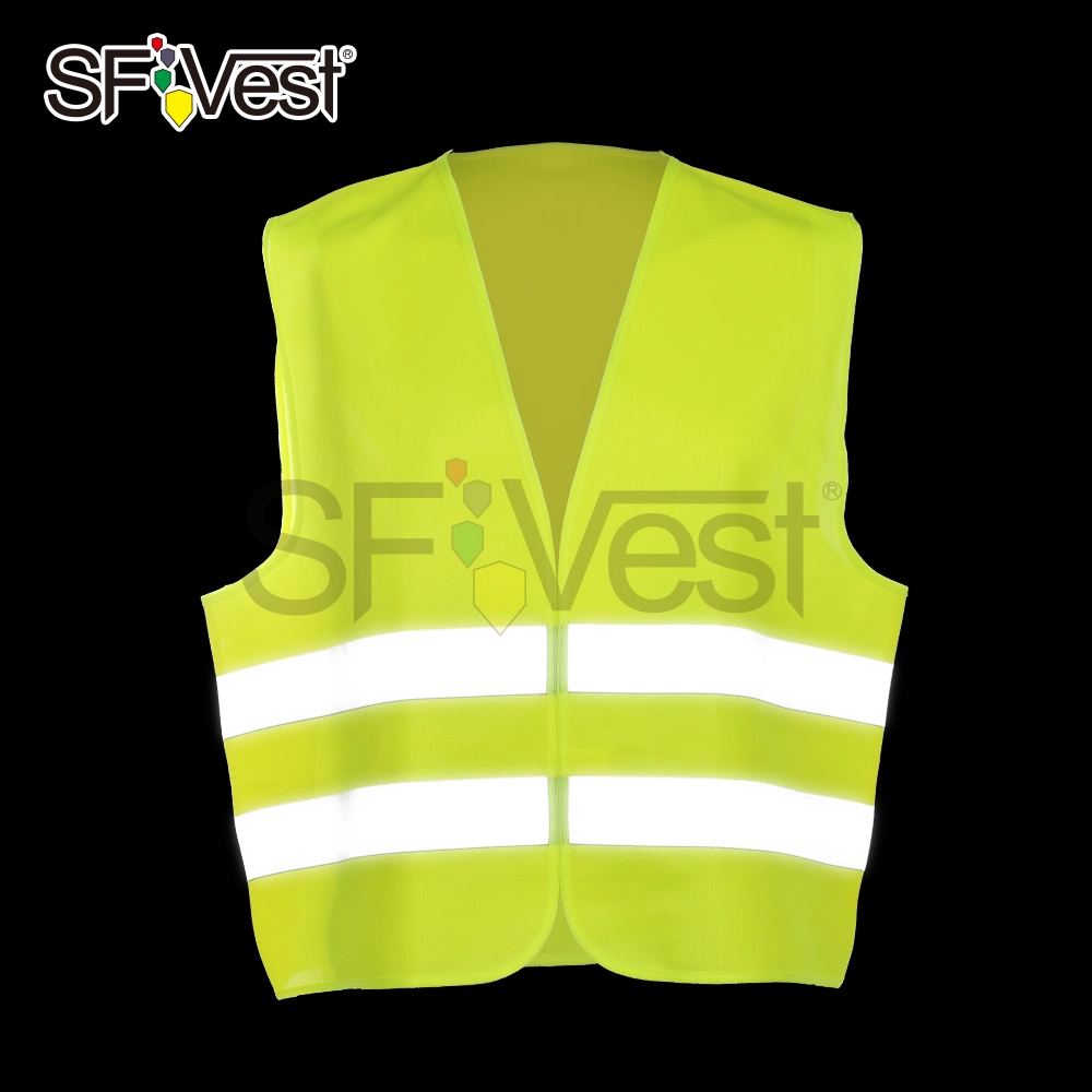 Construction Hi Viz Reflective Vest Uniform Cycling Safety Apparel