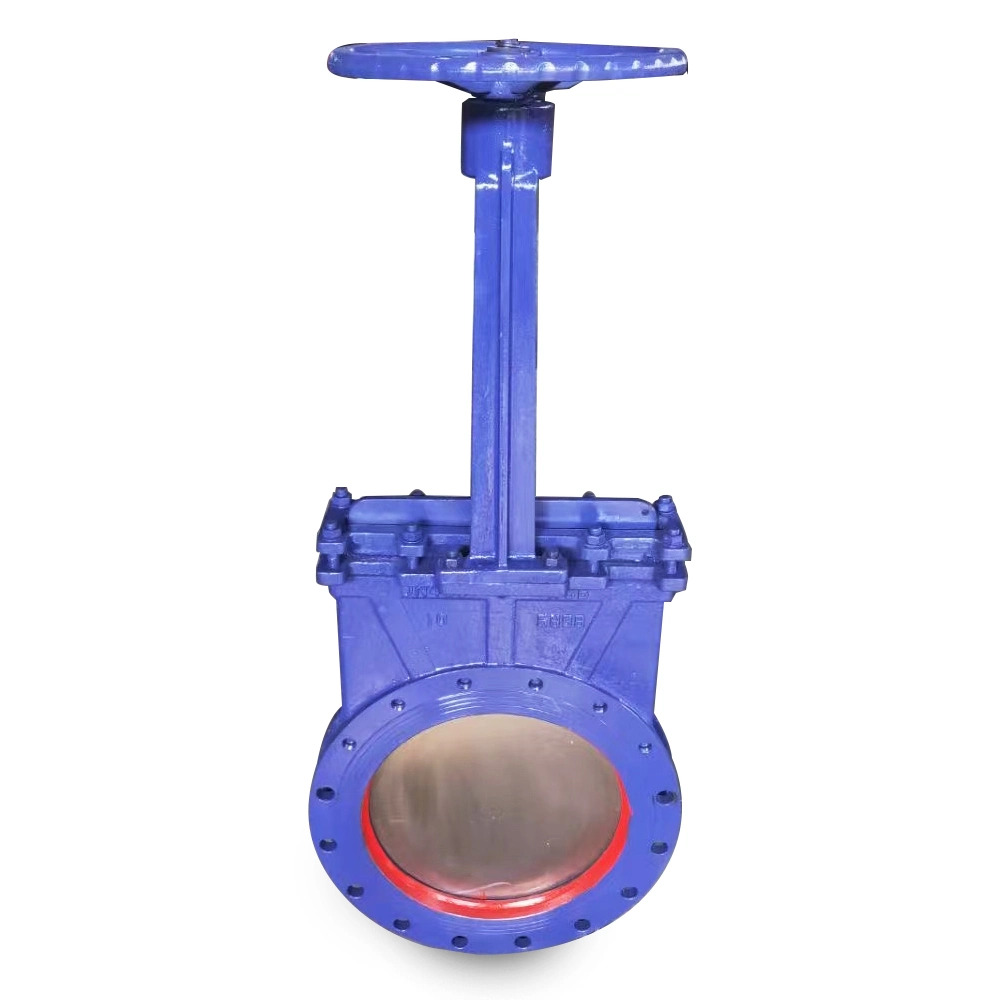 Manual Wcb Knife Gate Valve with Hand Wheel