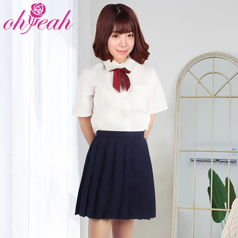 Wholesale Cute Asian School Girls Jk Uniform Dress Costume Lingerie