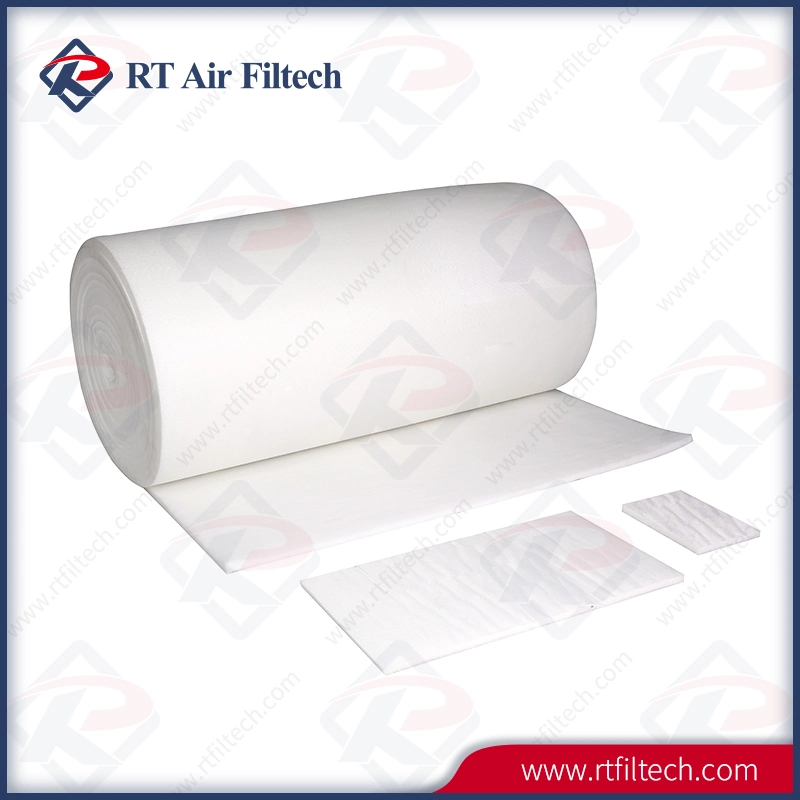 High Quality Filtre F5 Cabine De Peinture Clean Air Filtration Paint Booth Filters Polyester Air Filters Spray Booth Ceiling