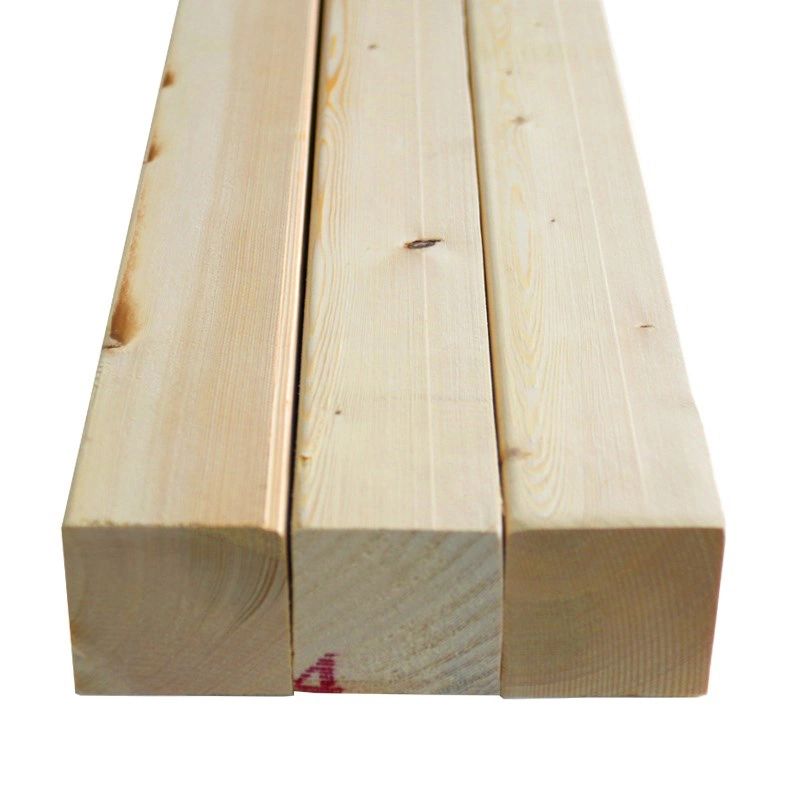 Factory Site Construction Wood Square Radiation Pine Square Wood Strip Anticorrosive Board Pine Wood