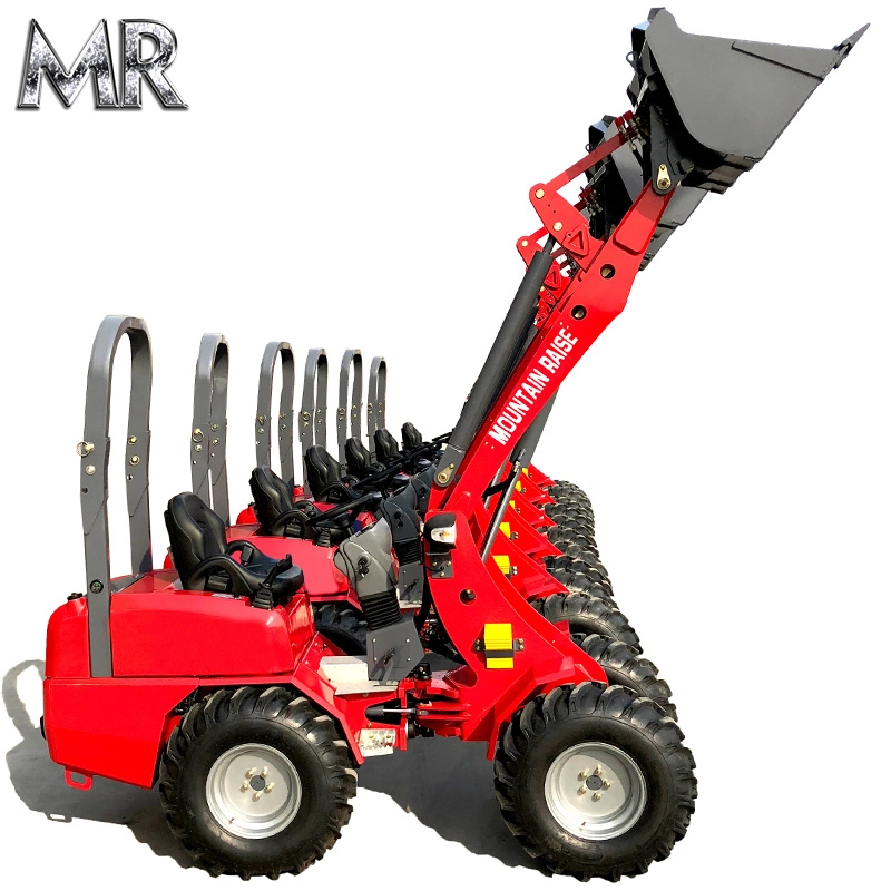 Battery Electric Fork Loader H180 600kg 800kg Mini Wheel Loader