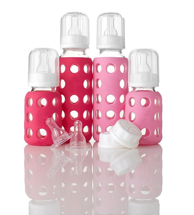 Glass Baby Bottle Silicone Sleeve