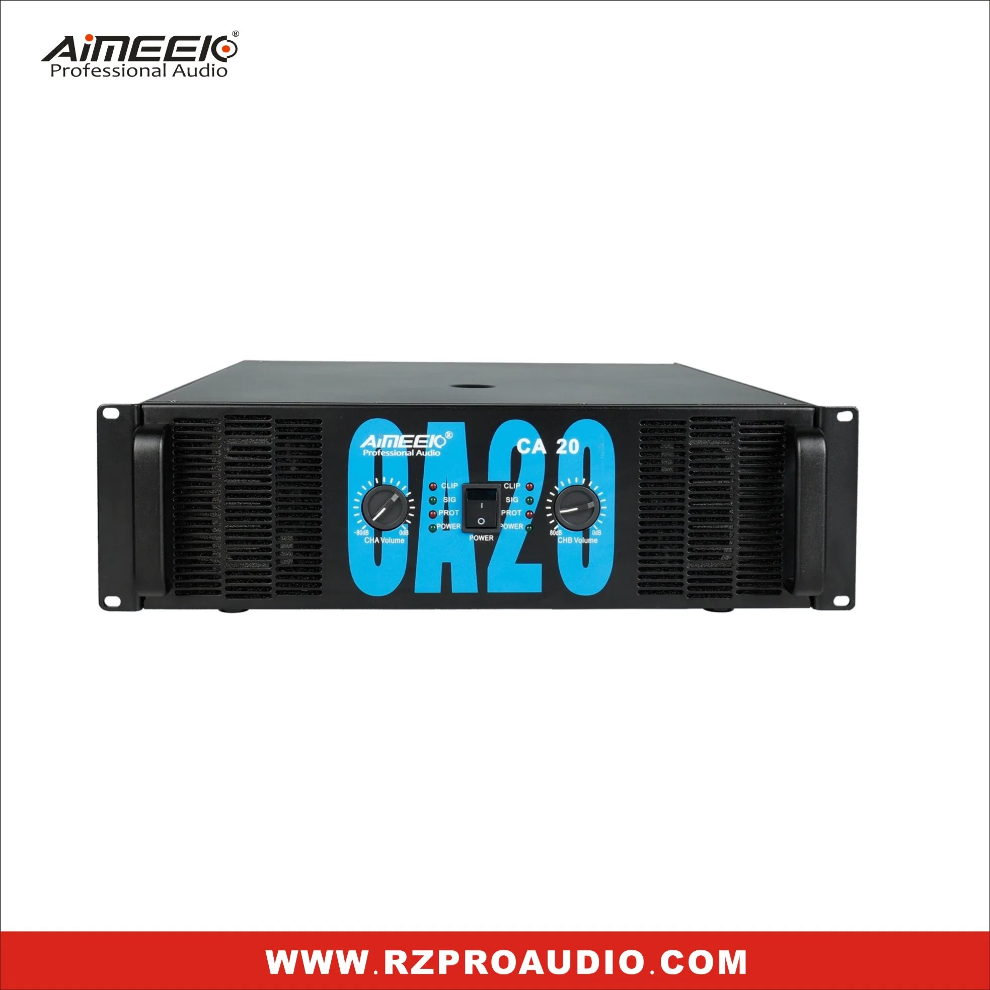 2X1300W amplificador de potencia de alta gama Pro de la Cresta del circuito amplificador de potencia de audio de alta CA20