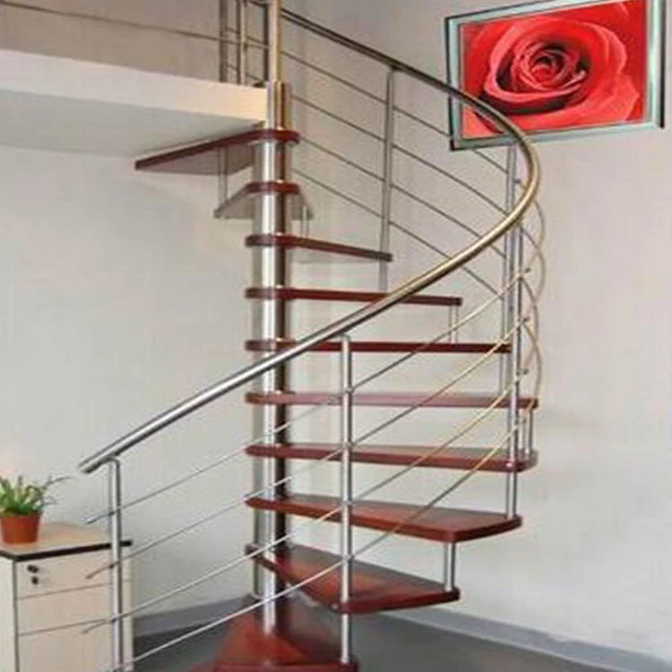 Outdoor Indoor Staircase Stainless Steel Cable Glass Balcony Stair Railing