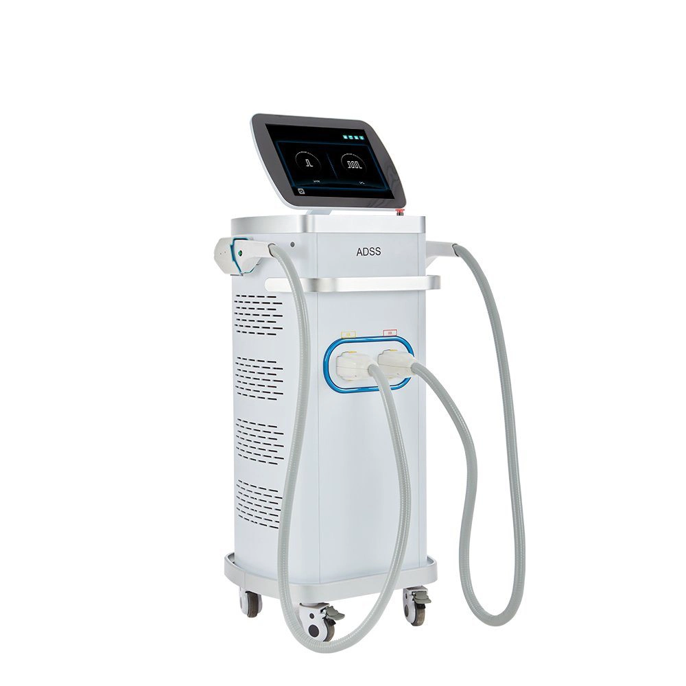 2023 IPL Ice Cooling Beauty machine lumière intense pulsée DPL Instrument de rajeunissement de la peau laser enlèvement de cheveux équipement de beauté IPL