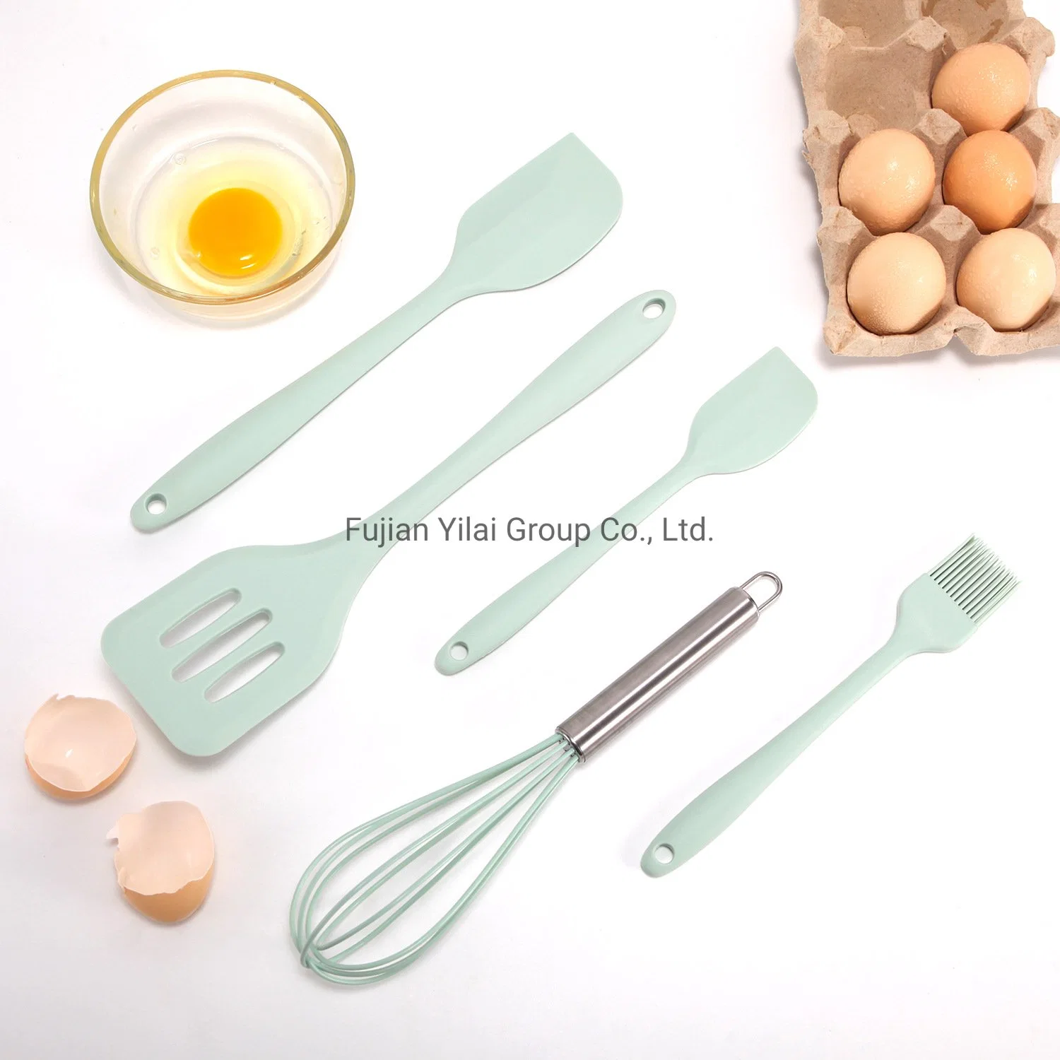 5 PCS silicone ustensile de cuisine de qualité alimentaire silicone cuisine cuisson Met en place les outils de cuisine de la maison