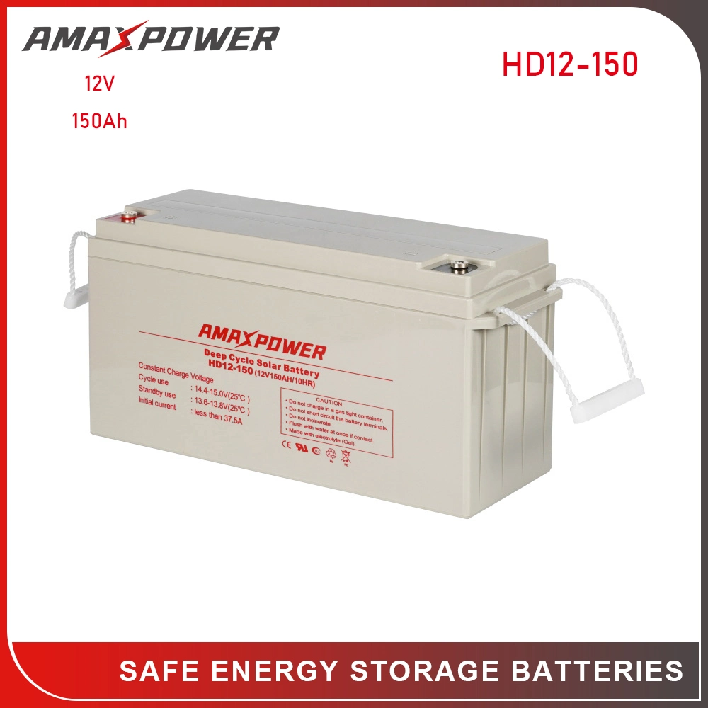 12V/36V/48V 150ah/200ah/250ah Long-Life Deep-Cycle Gel Storage Battery for Solar Panel/Car/UPS/Lighting/House/Cleaning-Machine/Pack/Vehicle/Telecom