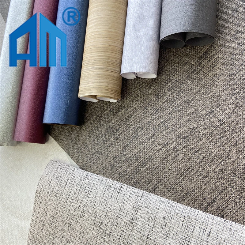 Furniture Wooden Grain Solid Color PVC Decorative Film