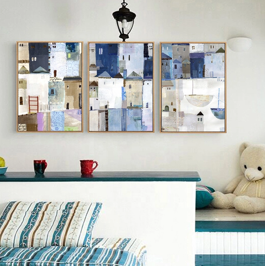 Best Selling Abstract Modern Classic Luxury Wall Art Painting Home Decoração Frame estilo original