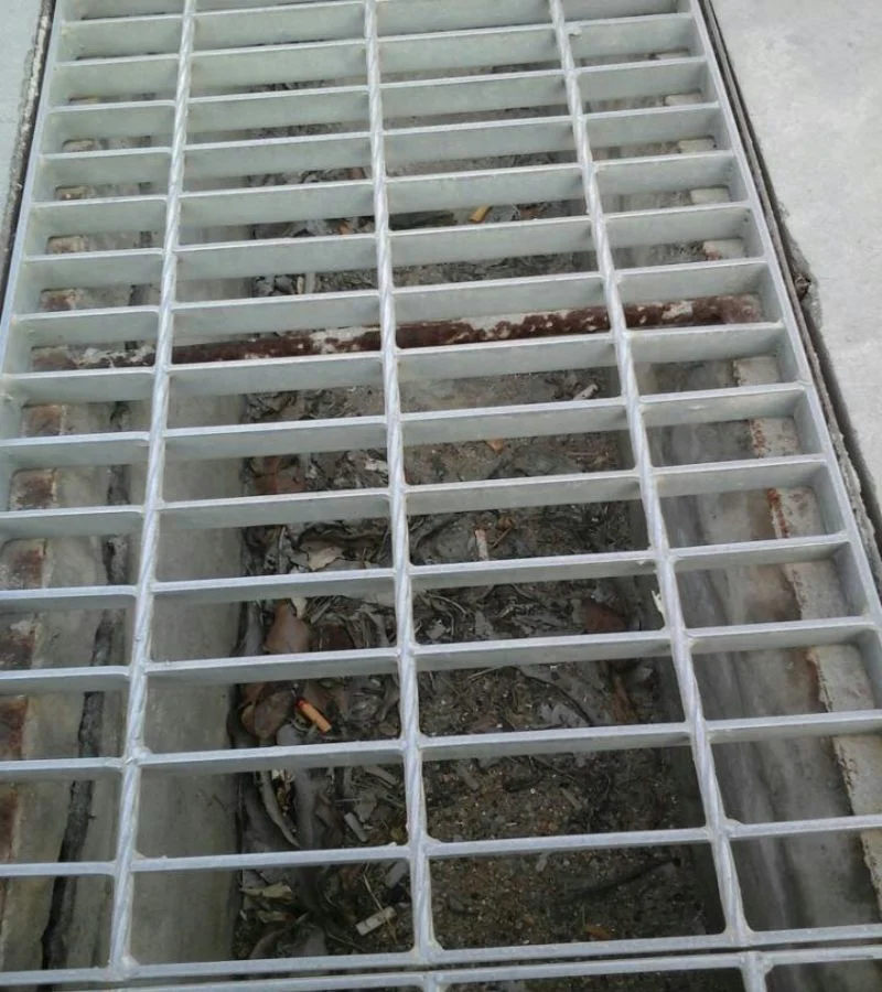 Galvanized Continuous Steel Grating for Drain Cover