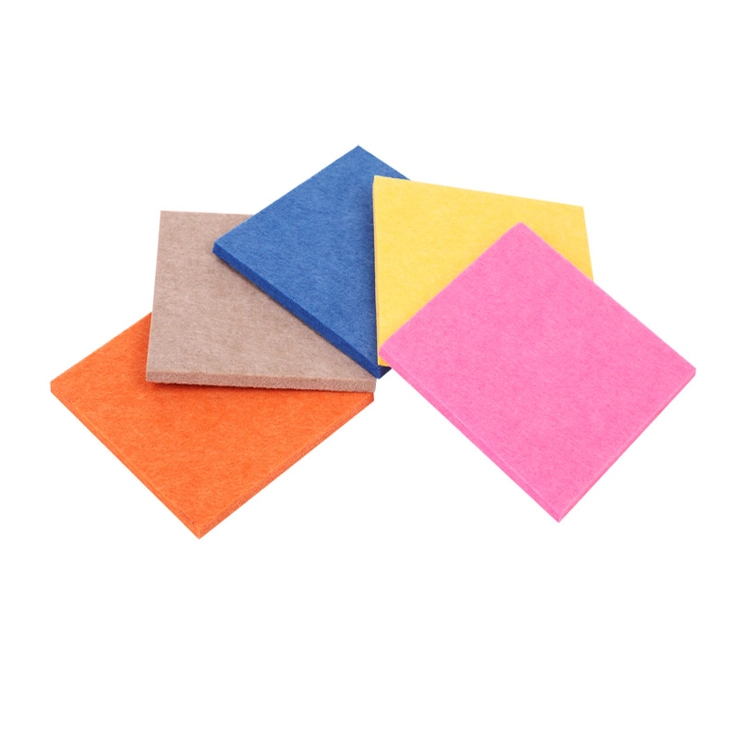 100% Recycle Polyester Fiber Eco-Friendly Pet Acoustic Panel