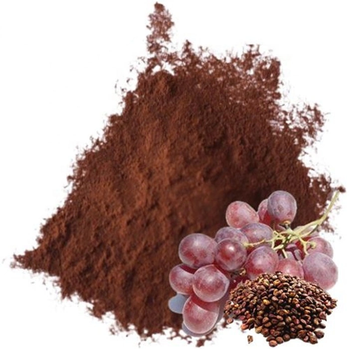 Anthocyanin Procyanidine Grape Seed Extract Brown Red Powder CAS 84929-27-1