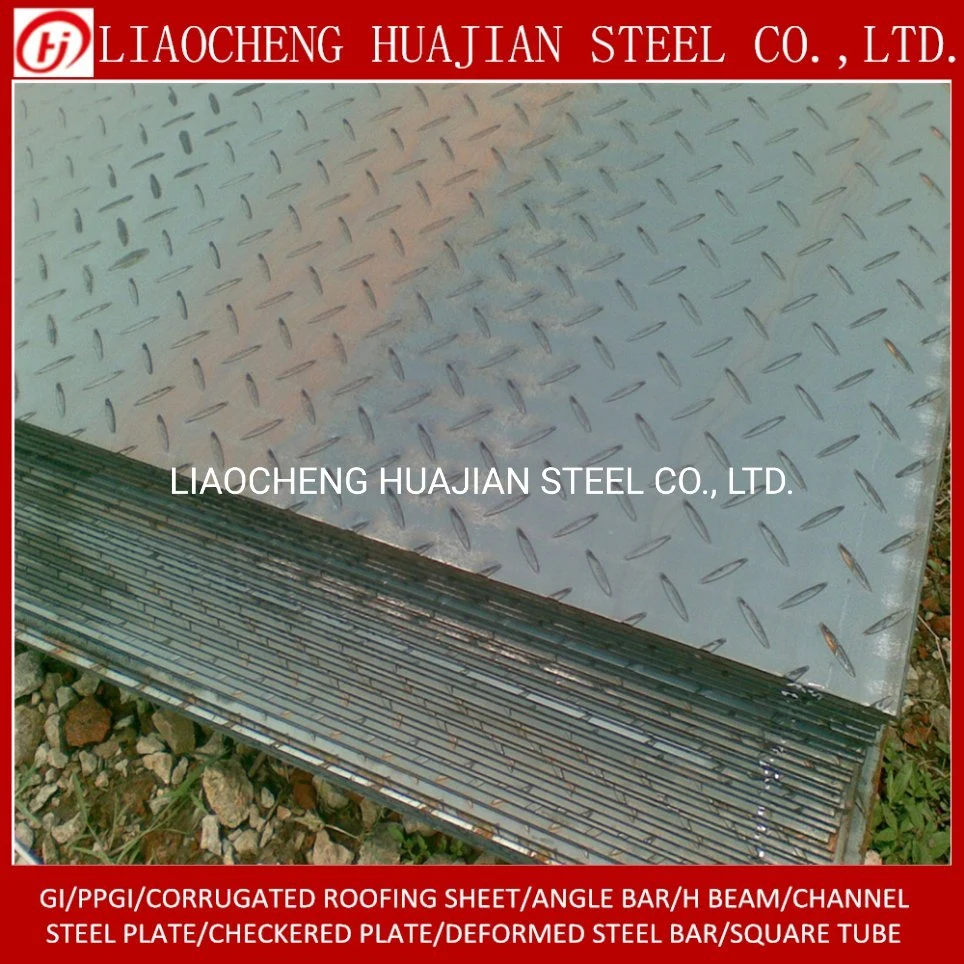 q235 mildes MS-Checkered Floor Steel Checker Sheet