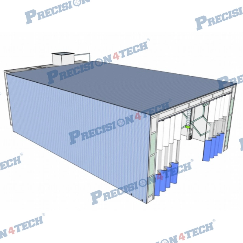 Cabine de cabine de salle de pulvérisation amovible en PVC cabine de cabine de pulvérisation portable