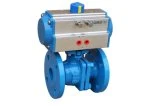 Ball Double Acting Pneumatic Actuator up to 2 Inch, 24 V, Linear Motion Valve