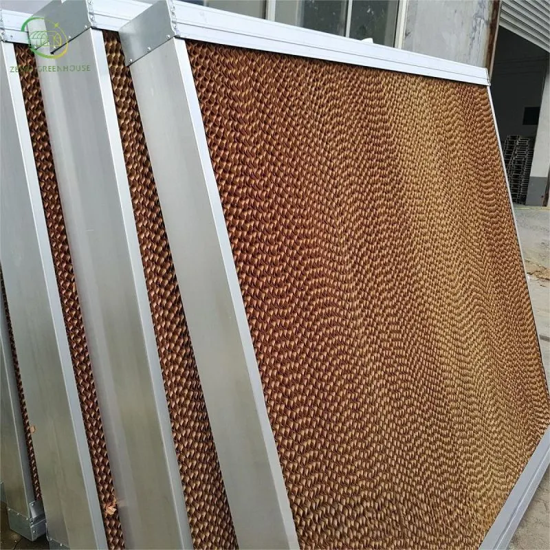 High Efficiency Honeycomb Cardboard Kind Wet Curtain Evaporative Cooling Pad