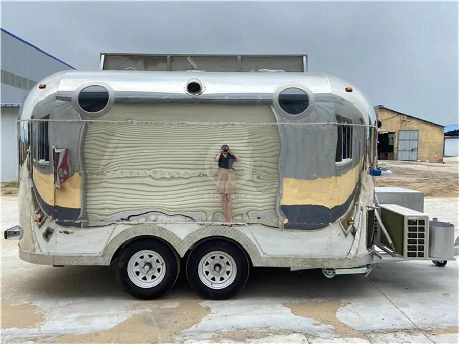 Airstream Mobile Fast Food Trailer Truck for Sale