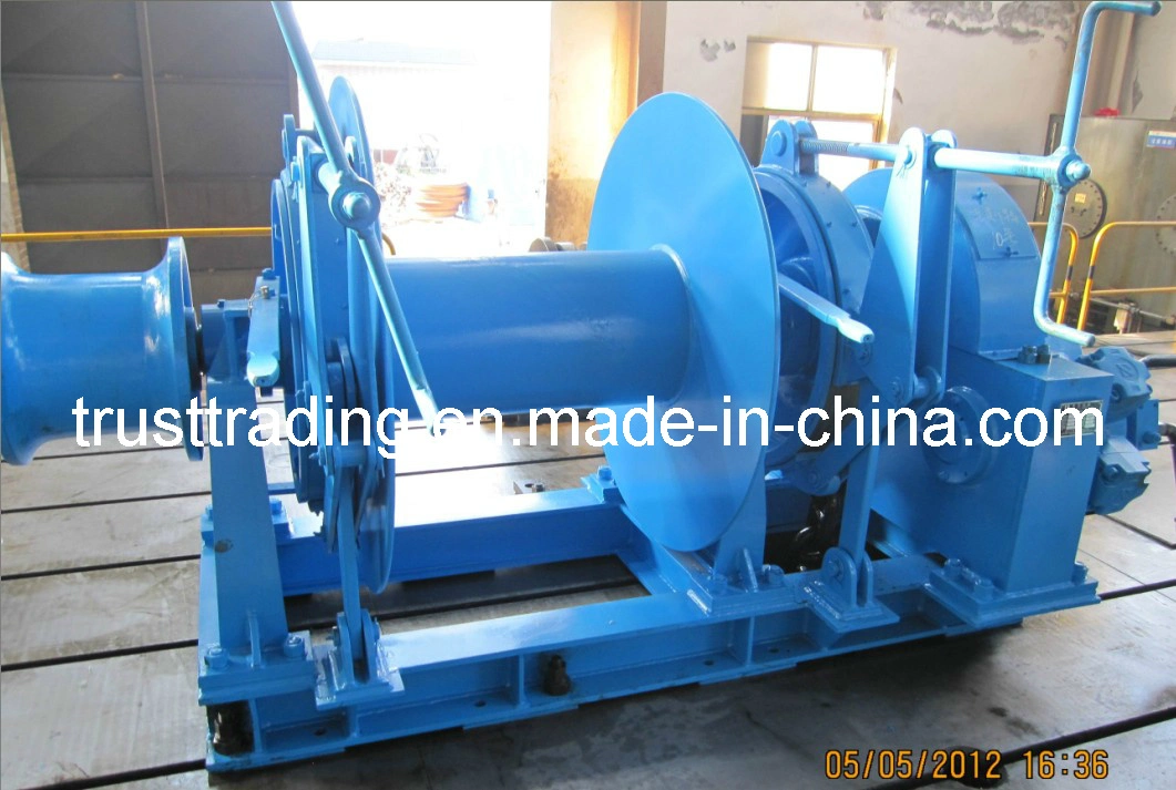 Electro-Hydraulic Single Side Windlass / Wire Rope Hoist