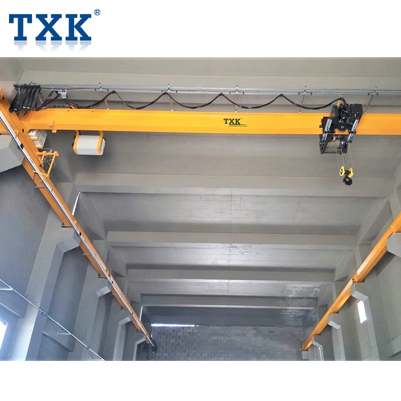 10 -50ton Warehouse Specialized Single Girder Overhead Crane with Electric Chain Hoist