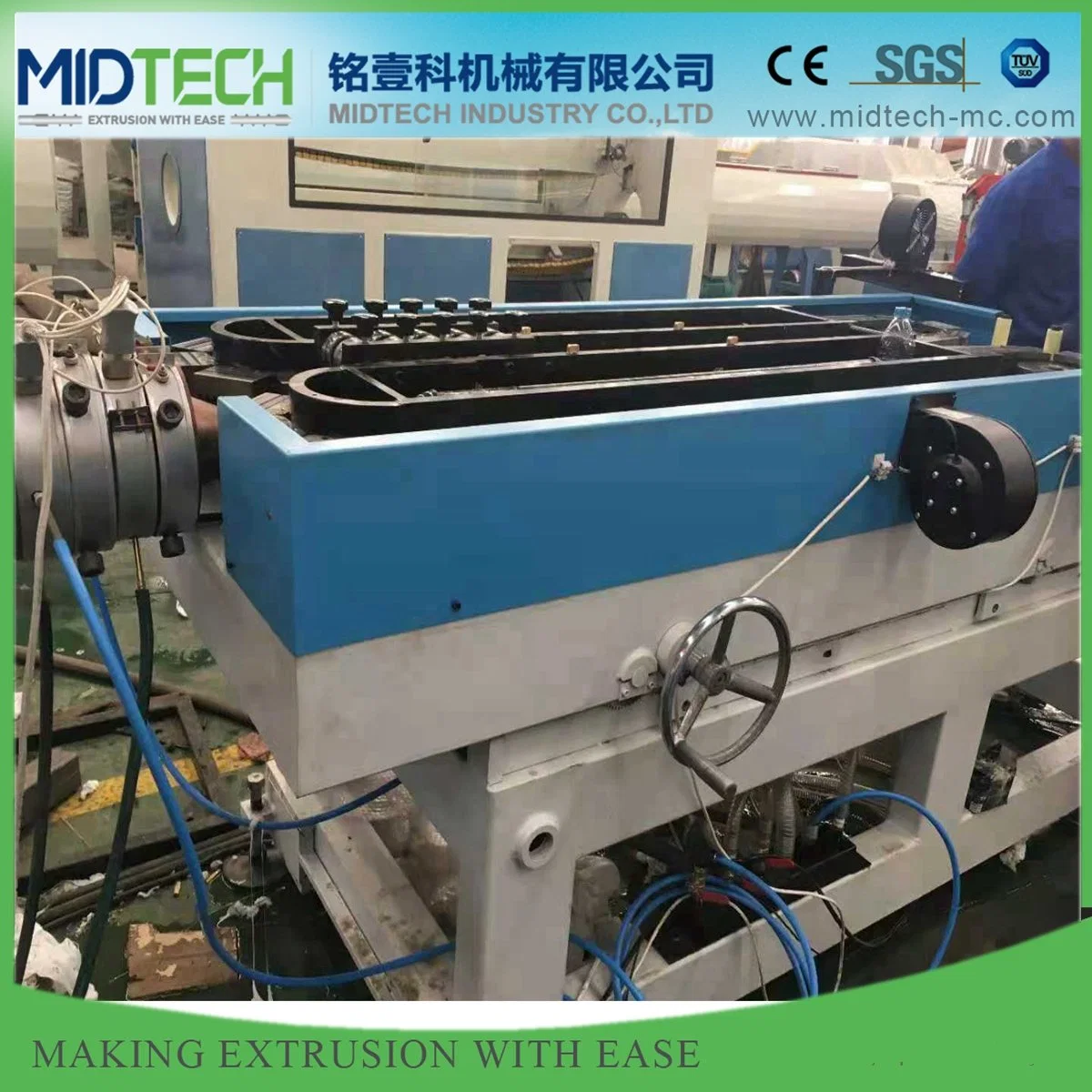 Plastic PVC/PE/PP Single Wall Corrugated/Corrugation Electrical Conduit Protective Sheath Pipe Tube/Hose Extrusion Production Line