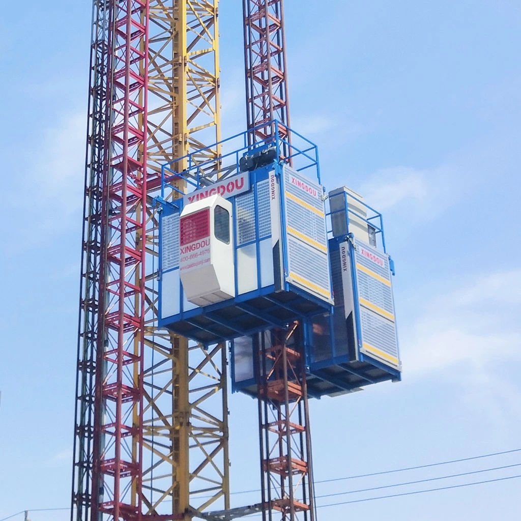 Sc200 Electric Cable Hoist Construction Lift Material Elevator