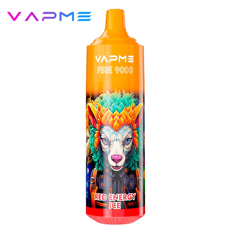 Vapme Fire 9000 Puffs Disposable/Chargeable Vape RGB Light Disposable/Chargeable