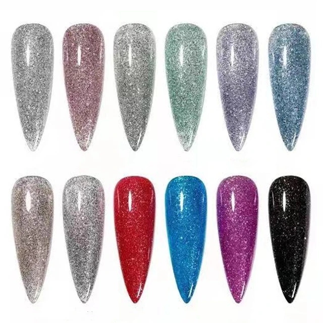 Nails DIY UV Glitter Gel Polish OEM Diamond Gel