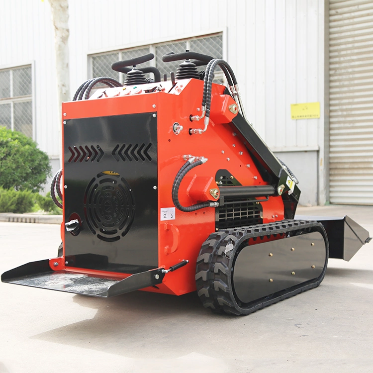 Hot Sale Official Wheel Type Skid Steer Loader with Diesel Gasoline Engine