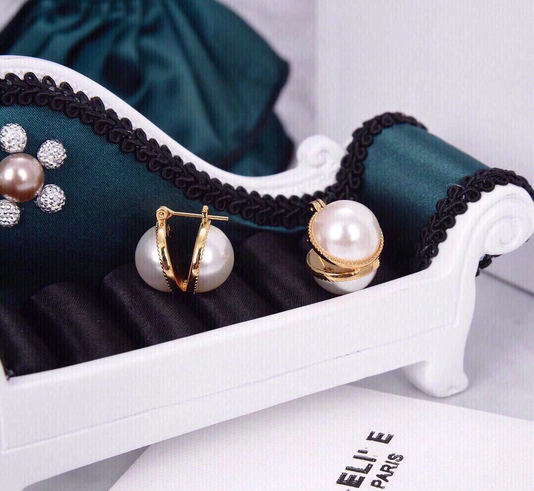 Magnifique fille Pearl Ear Stud élégant Lady EARNGS Wholesale/Supplier collier Bracelet suspendu