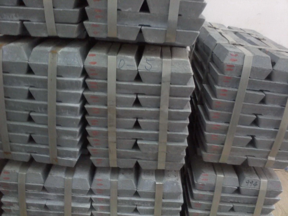 Fábrica china Wholesale/Supplier la pureza del 99,9% de zinc lingote, Precio competitivo