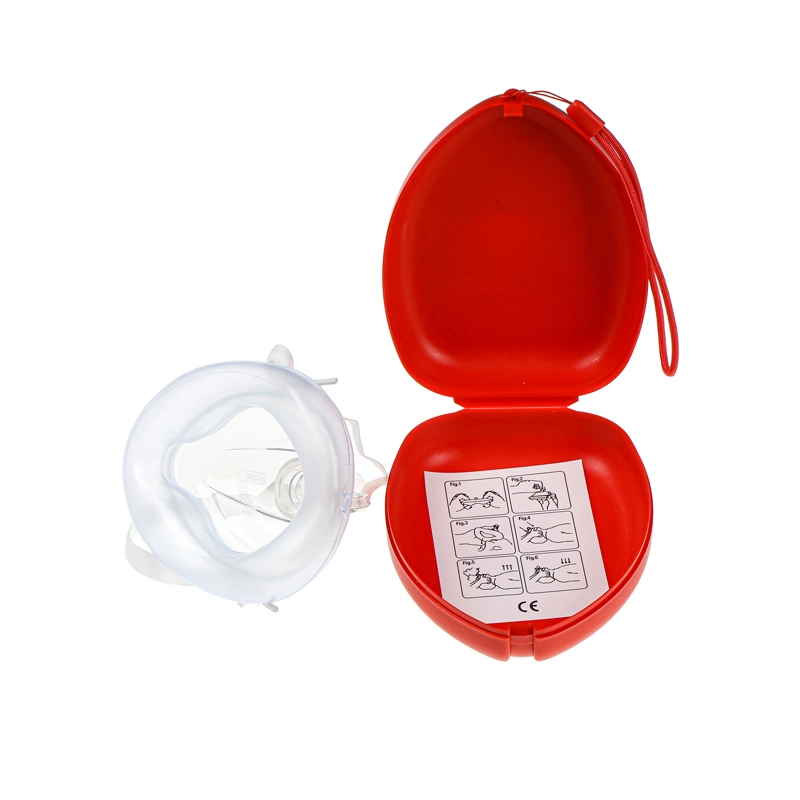 PVC Material CPR Face Mask Case for Adult