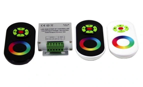 Ajustables de color programables por--Controlador LED RGB inalámbrico 640000 (colores).