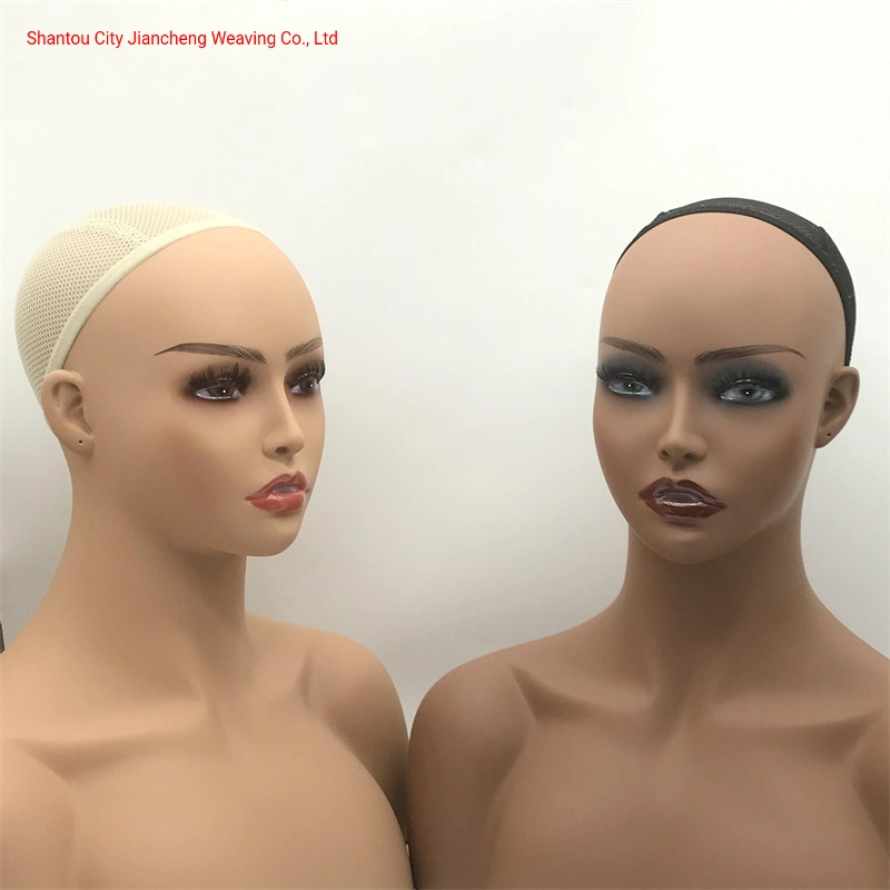 Europäische Schönheit Schal Hut Cosmetology Display Requisiten Mannequin Perücke Kopf Realistischer Mannequin Kopf für Wigs