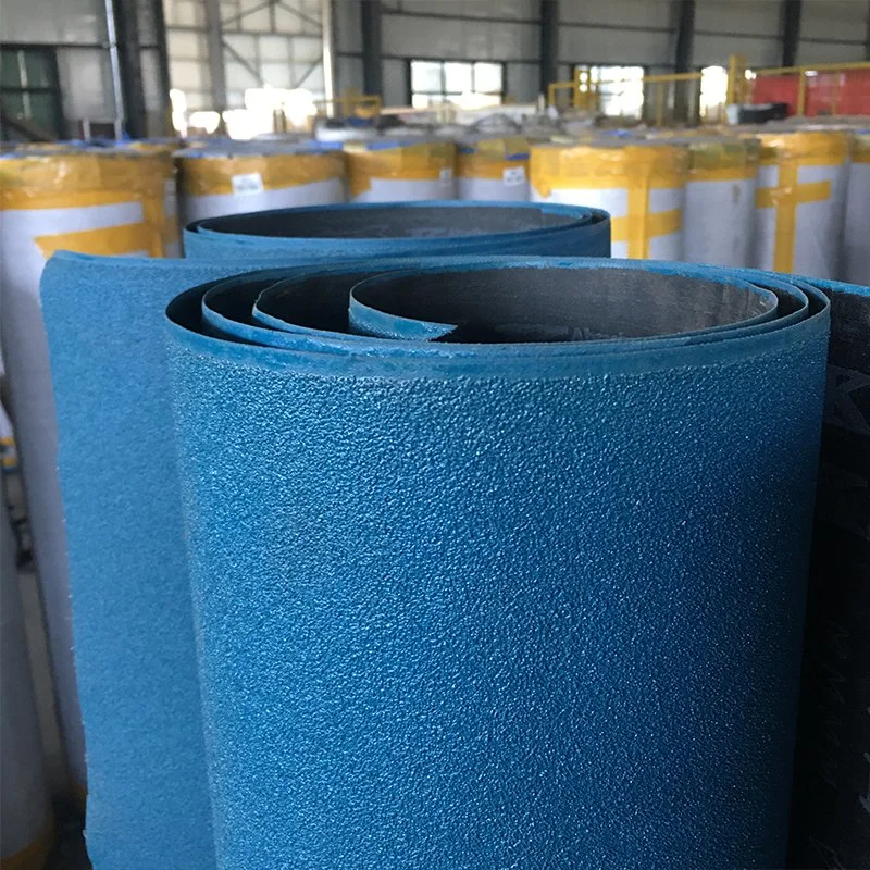 Customized Blue Sanding Cloth Roll Aluminum Oxide Cloth Sandpaper Abrasive Roll for Metal