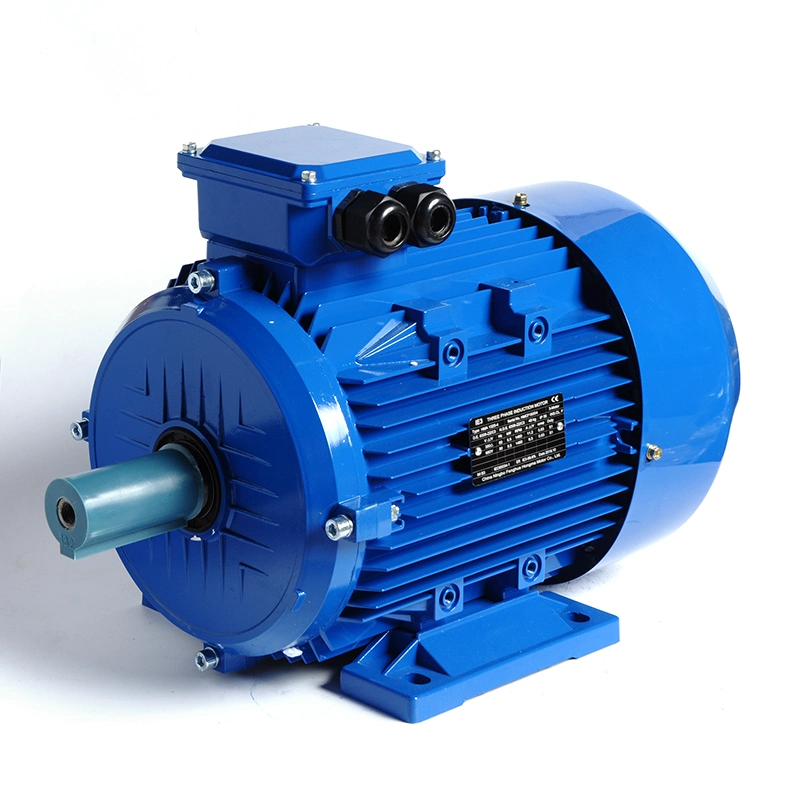 Ie2 Standard Three Phase Electric Magnetic Brake Induction Motor AC Motor with 5.5kw 4pole