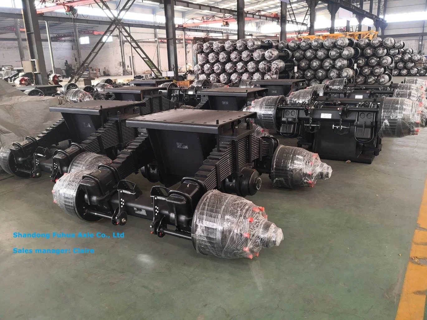 China Manufacturer Trailer Parts 24t 28t 32t 36t Bogie Boogie Suspension with BPW Axle