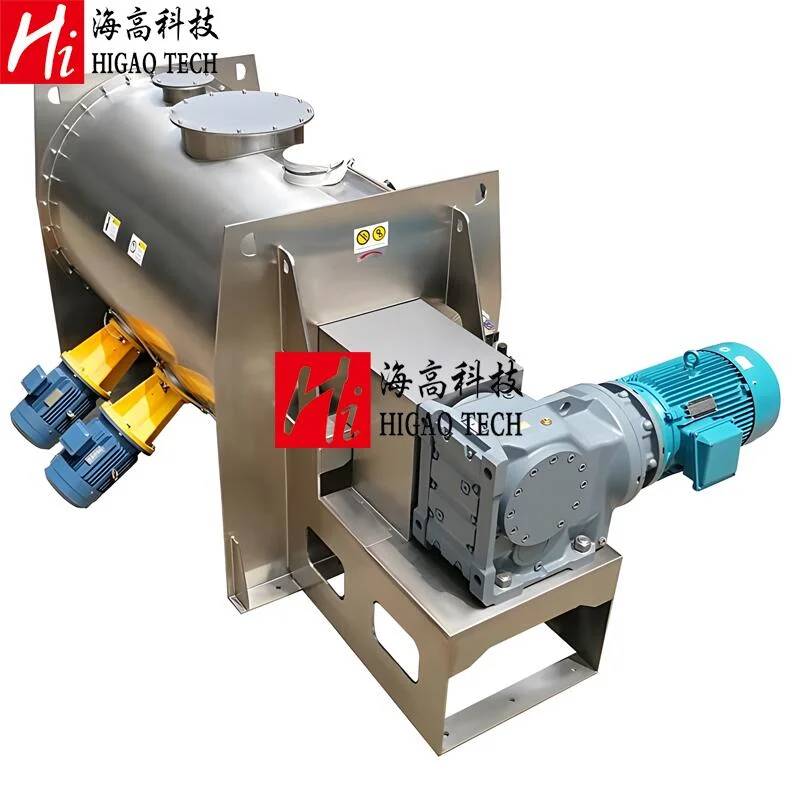 Fibrosis Powder Granule Plough Shear Mixer Blending Machine