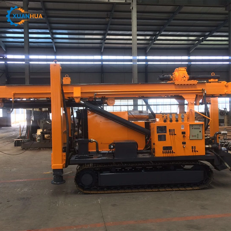 High Performance Truck Mounted DTH and Rotary Deep Water Well Drilling Machine